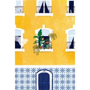 Ilustrace Lisbon, Maja Tomljanovic, (26.7 x 40 cm)