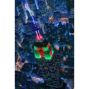 Umělecká fotografie Flying NYC, Javier de la, (26.7 x 40 cm)