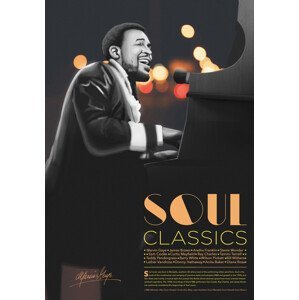 Umělecký tisk Legend Series- Soul Music, Fadil, (26.7 x 40 cm)