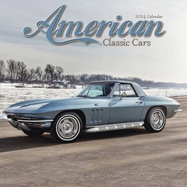 Kalendář 2024 American Classic Cars