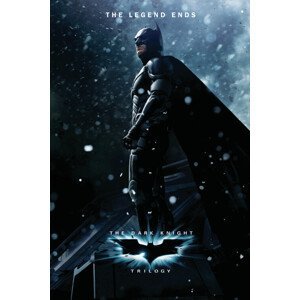 Umělecký tisk The Dark Knight Trilogy - Batman Legend, (26.7 x 40 cm)