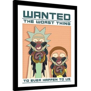 Obraz na zeď - Rick and Morty - Wanted