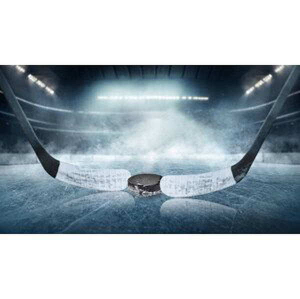 Umělecká fotografie Ice hockey players on the grand, FotografieLink, (40 x 22.5 cm)