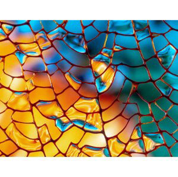 Umělecká fotografie macro photo of a Fan Coral Abstract, Photo by marianna armata, (40 x 30 cm)