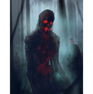 Umělecký tisk Zombies walking, breakermaximus, (30 x 40 cm)