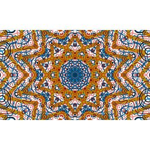 Ilustrace Mandala Abstract Pattern Background, Kieran Stone, (40 x 24.6 cm)