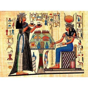 Umělecká fotografie Papyrus, rysp, (40 x 30 cm)