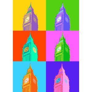 Umělecký tisk Big Ben and Houses of Parliament, smartboy10, (30 x 40 cm)
