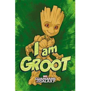 Plakát, Obraz - Guardians of the Galaxy - I am Groot, (61 x 91.5 cm)