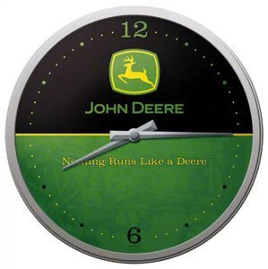 Hodiny  John Deere Logo