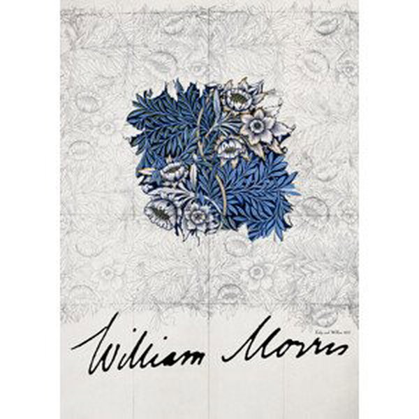 Ilustrace Tulip and Willow, William Morris, (30 x 40 cm)