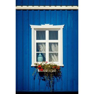 Umělecká fotografie Window #5. Ultramarine, Nadya Dezhurko, (26.7 x 40 cm)