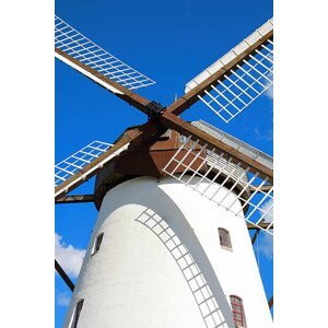 Umělecká fotografie Traditional Dutch type windmill, pejft, (26.7 x 40 cm)