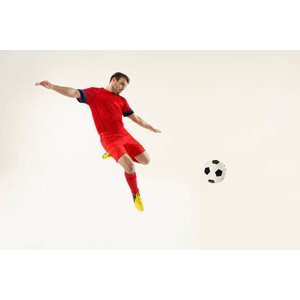 Umělecká fotografie Flying Sports, Football 09, Nick Dolding, (40 x 26.7 cm)