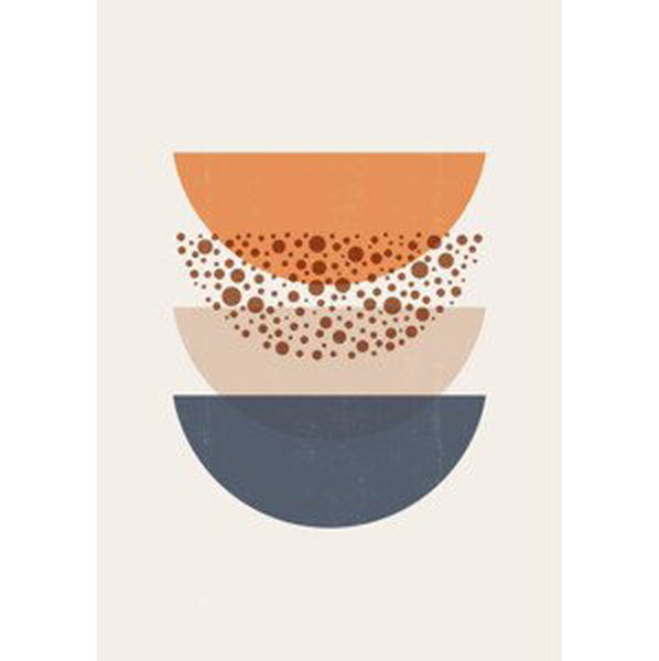 Ilustrace Abstract Sun print boho minimalist printable, Tolchik, (26.7 x 40 cm)