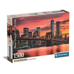 Puzzle Compact Box - East River at Dusk
