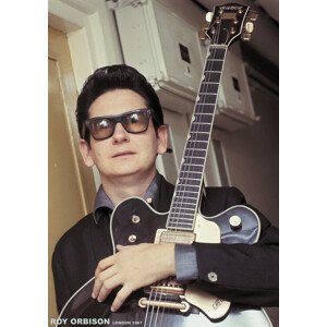 Plakát, Obraz - Roy Orbison - Colour with Gretsch London 1967, (59.4 x 84 cm)