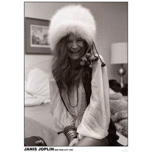 Plakát, Obraz - Janis Joplin - New York Hotel, December, 19 1969, (59.4 x 84 cm)