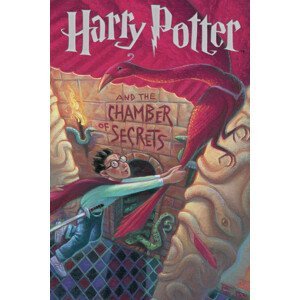 Umělecký tisk Harry Potter - Chamber of Secrets book cover, (26.7 x 40 cm)