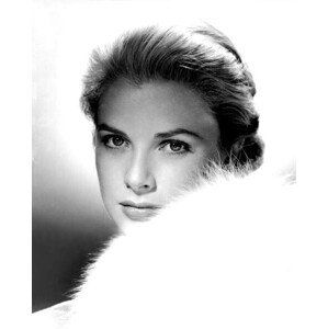 Umělecká fotografie Grace Kelly 1954, (30 x 40 cm)