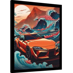 Obraz na zeď - Wave Collection - Wave Cars Zupra