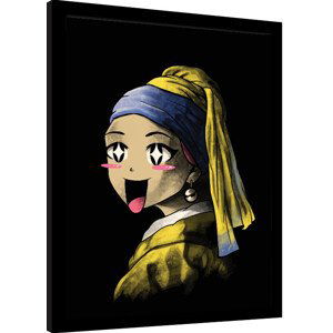 Obraz na zeď - Vincent Trinidad - Kawaii With a Pearl Earring