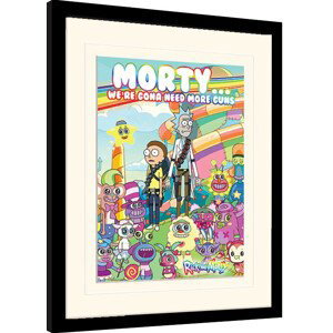 Obraz na zeď - Rick and Morty - Cutscenes Overload