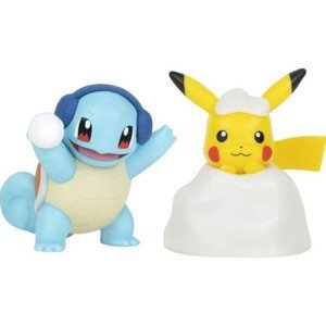 Figurka Pokemon - Squirtle & Pikachu