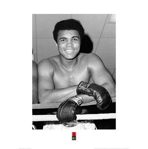 Umělecký tisk Muhammad Ali - Smile, (60 x 80 cm)