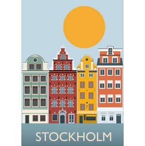 Ilustrace Stockholm, Gail Myerscough, (26.7 x 40 cm)