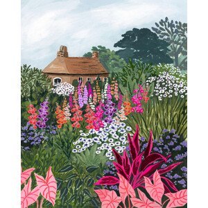 Ilustrace Lush Garden, Sarah Gesek, (30 x 40 cm)