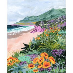 Ilustrace Coastal Bluffs, Sarah Gesek, (30 x 40 cm)