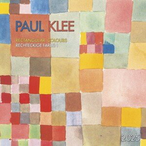 Kalendář 2025 Paul Klee - Rectangular Colours