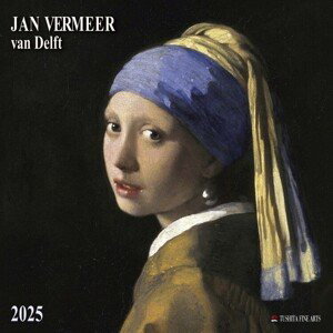 Kalendář 2025 Jan Vermeer van Delft