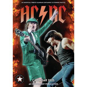 Kalendář 2025 AC/DC, A3