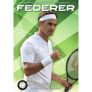 Kalendář 2025 Federer, A3