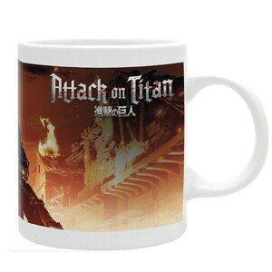 Hrnek Attack on Titan - Key Art