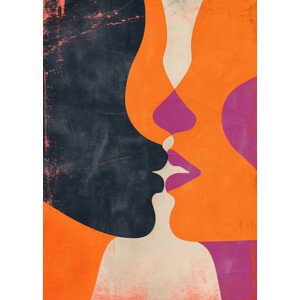 Ilustrace The Kiss, Andreas Magnusson, (30 x 40 cm)
