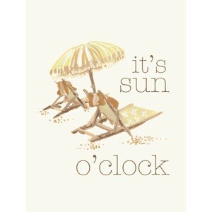 Ilustrace Sun Oclock, Ania Zwara, 30x40 cm