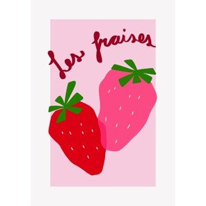 Ilustrace Les Fraises, Athene Fritsch, 26.7x40 cm