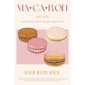 Ilustrace Macaron Print, Nazma Khokhar, 26.7x40 cm