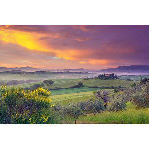 Fotografie Landscape in Tuscany, Peter Zelei Images, 40x26.7 cm