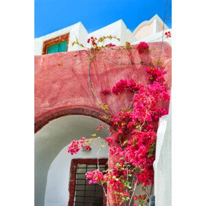 Fotografie Traditional greek architecture. Santorini island, Greece., Olga_Gavrilova, 26.7x40 cm