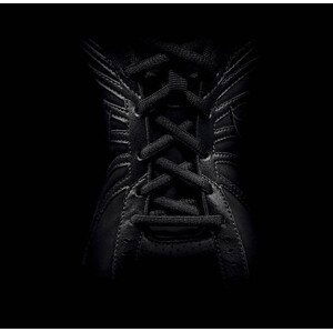 Fotografie Close up of laced sneaker, Chris Bailey, 40x40 cm