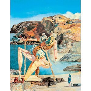 Umělecký tisk Le spectre des sex appeal, Salvador Dalí, (50 x 70 cm)