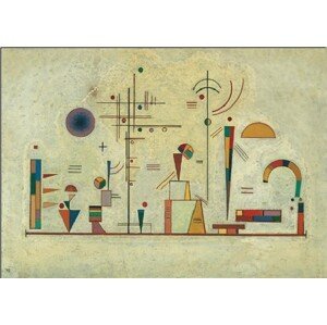 Umělecký tisk Ernst und Spaß, Kandinsky, (80 x 60 cm)