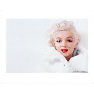 Umělecký tisk Marilyn Monroe - White, (50 x 40 cm)
