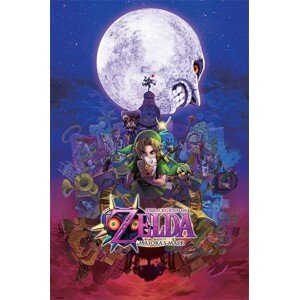 Plakát, Obraz - The Legend Of Zelda - Majora's Mask, (61 x 91.5 cm)