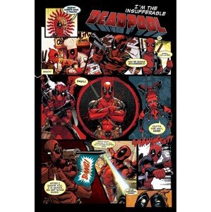 Plakát, Obraz - Deadpool - Panels, (61 x 91.5 cm)