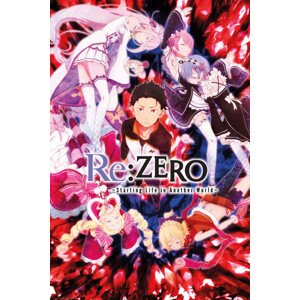 Plakát, Obraz - Re: ZERO - Key Art, (61 x 91.5 cm)